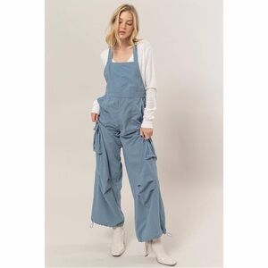 Stylish Women's Blue Denim Overalls